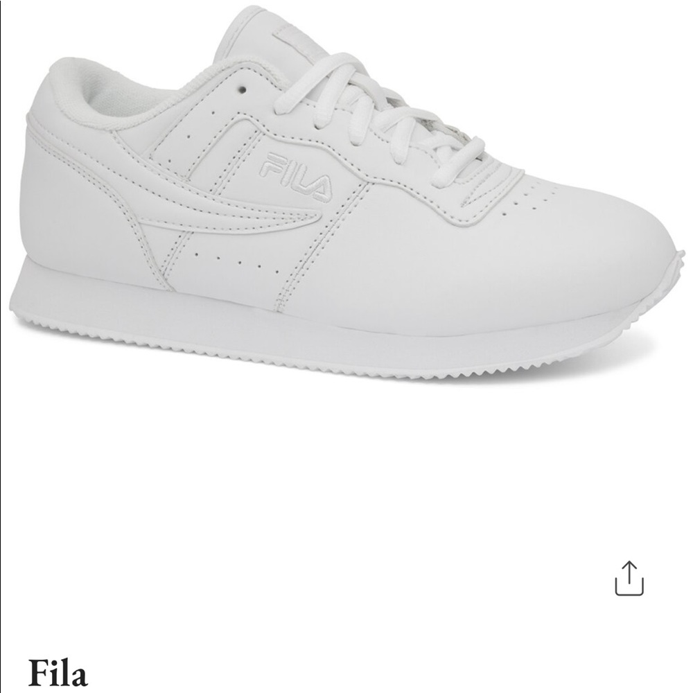 Fila white sneakers *NEW IN BOX*
